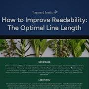 How To Improve Readability The Optimal Line Length
