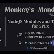 NodeJS Modules And Typescript For SPFx Jenkins NS XMonkeys360 Monkey S Monday