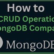 MongoDB Tutorial 13 How To Use CRUD Operations In MongoDB Compass GUI Guide