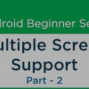 39 Android Tutorial Multiple Screen Support 2 Make Your Android App Part 6