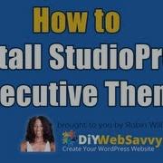 How To Install StudioPress Executive Wordpress Theme Mobile Responsive