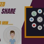 Animated Social Share Menu In Just 10 Min Gujarati HTML CSS Javascript Magic Share Button