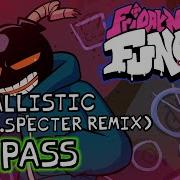 FNF VS Whitty Mod Ballistic Retro Specter Remix PASS X225 Miss