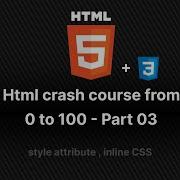 HTML Style Attribute Inline CSS Tutorial Beginner Web Development Part 3