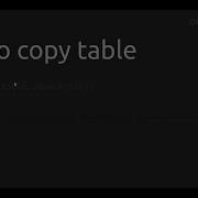 How To Copy Table Lua