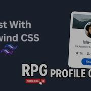 Create Stunning RPG Profile Card In Minutes With Tailwind CSS
