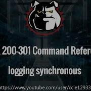 Logging Synchronous A CCNA 200 301 Command Reference