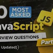 10 Most Asked JavaScript Interview Questions 2026 Part 1