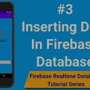 Flutter Firebase Tutorial 3 Insert Data Firebase Realtime Database Flutter Firebase Database CRUD