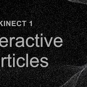 Interactive Particles TouchDesigner Kinect Tutorial 1