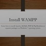 Setup A Local Development Server By Installing Apache MySQL PHP And PhpMyadmin Part 1