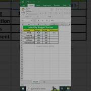 How To Calculate A Monthly Budget Tracker In Excel And Subtract Expenses Easy Step By Step Guide