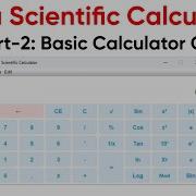 Java Swing Calculator Project Part 2 Basic Calculator Code