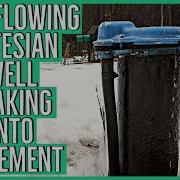 Overflowing Artesian Well Leaking Out Of The Well Cap Into The Basement Fix