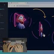 ASMR Programming CSS Image Flip Hover With Animated Border No Talking