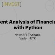 Sentiment Analysis Of Financial News With Python