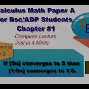 Null Sequence Property 4 Lecture 5 Null Sequence Property