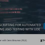 Hitex Webinar With PLS Python Scripting For Automated Debugging And Testing With UDE