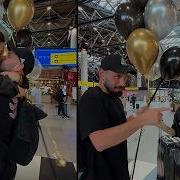 Ксения Бородина трогательно встретила Николая Сердюкова в аэропоту