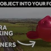 Как добавить 3D объект в видеоматериал в Blender