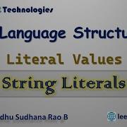 String Literals SQL Literals MySQL String Literals Leela Soft Technologies BZA