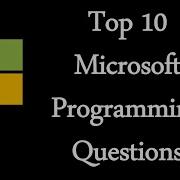 Top 10 Microsoft Coding Interview Questions