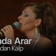 Funda Arar Camdan Kalp Sarı Sıcak