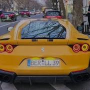2023 Ferrari 812 Superfast V12 Exhaust Sound And Wheel Slip