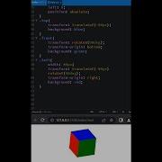 Pure CSS 3D Cube CSS Tips Tricks