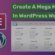 How To Create A Mega Menu In WordPress With Elementor And Elementskit Free Plugins