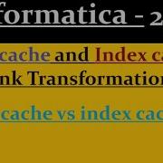What Is Data Cache And Index Cache In Rank Transformation