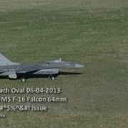 RocHobby FMS F 16 Failed Takeoff
