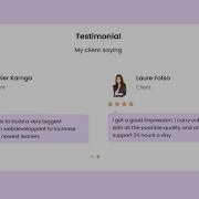 Testimonial Section Design Website Testimonial Responsive Testimonial Slider HTML CSS JavaScript