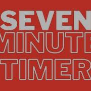 7 Minute Timer Red