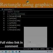 Rectangle Using Python Graphics Shorts Programmingtpoint
