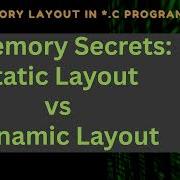 C Memory Layout High To Low Address Explained