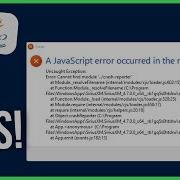 A JavaScript Error Occurred In The Main Process FIXED