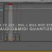 AUDIO MIDI QUANTIZE Ableton Maxforlive