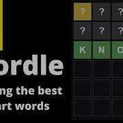 Wordle Using JavaScript To Find The Best Starting Words