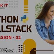 Python Fullstack Session 02 Ashok IT