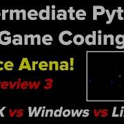 Intermediate Python Game Coding Space Arena Preview 3