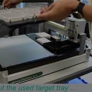 Swapping A Target Tray On The GeSiM Nanoplotter Microarray Printer