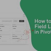 How To Use The Field List In Flexmonster Pivot Table Charts