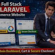 Full Stack Laravel 12 ECommerce Website Admin Dashboard Cart System Secure Checkout