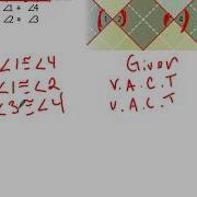 Proof Using Vertical Angles Congruence Theorem