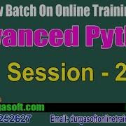 Advanced Python File I O Part 1 By Durga Sir On 12 08 2018
