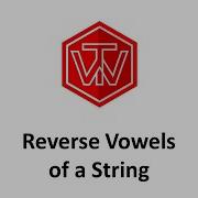 Reverse Vowels Of A String LeetCode 345 Amazon Coding Interview Tutorial