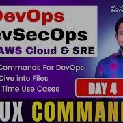 DAY 4 Linux Commands For DevOps Engineers DevOps DevSecOps With AWS SRE