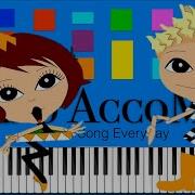 Starfall Zig Zag People Slow Easy Medium Piano Tutorial 4K