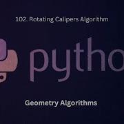102 The Rotating Calipers Algorithm In Python